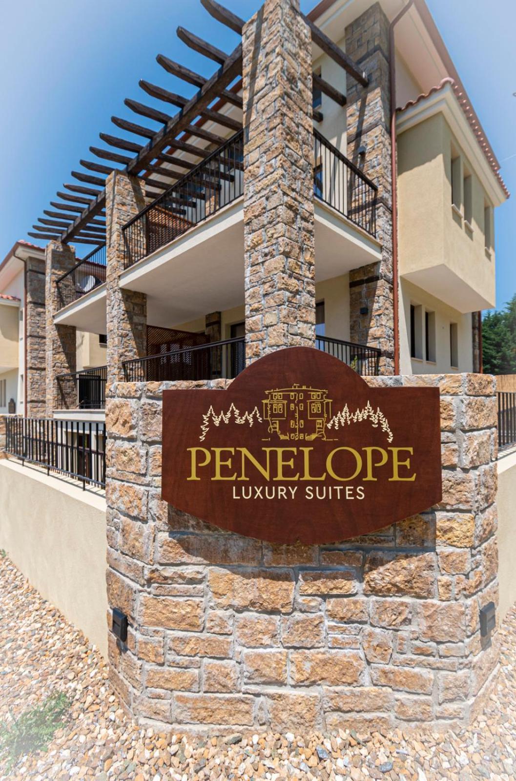 Penelope Luxury Suites Fourka Exterior foto