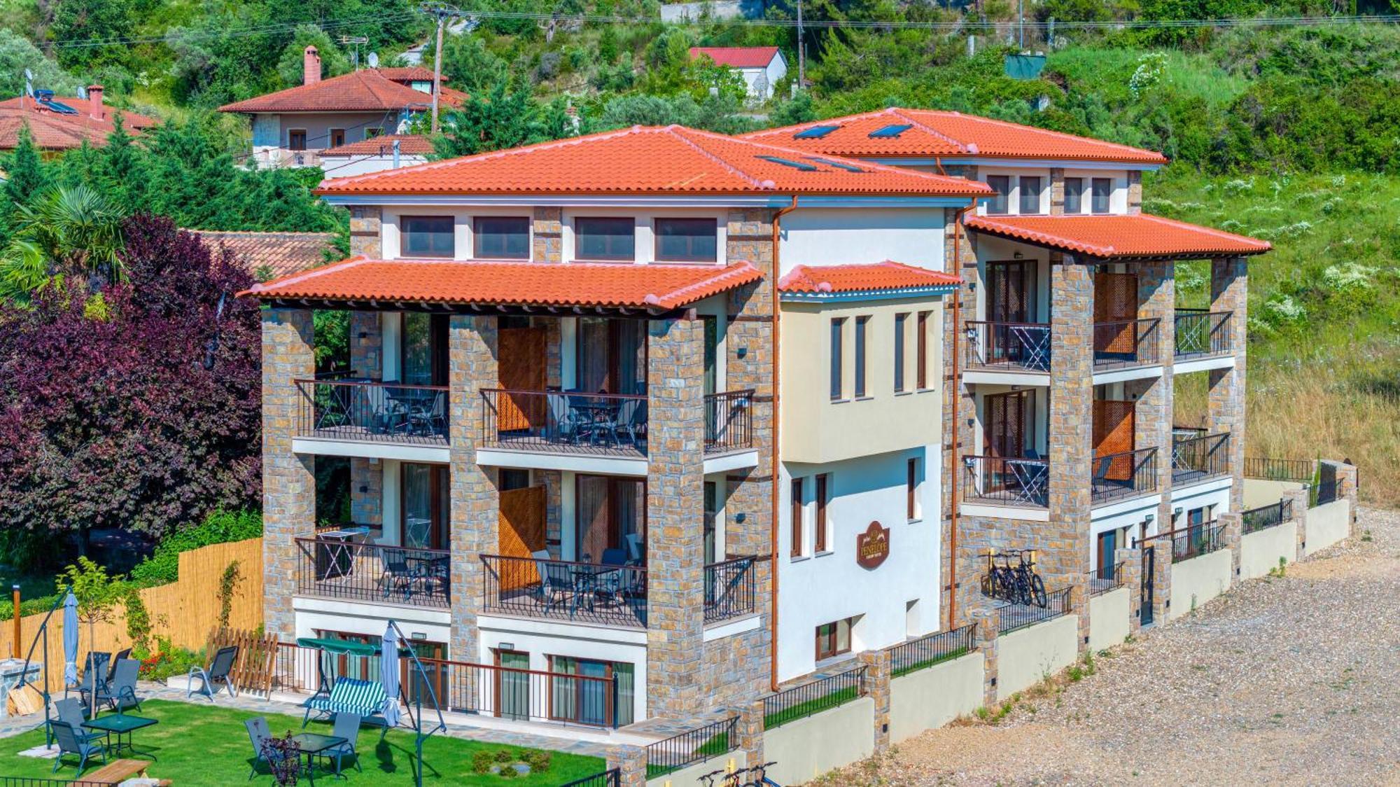 Penelope Luxury Suites Fourka Exterior foto